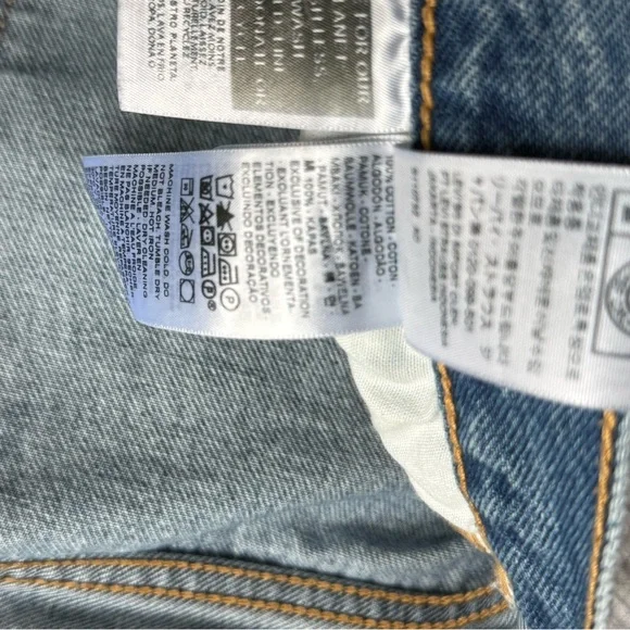 Levi’s 501 90s Straight Ankle Jeans 32x27 - Picture 4 of 6